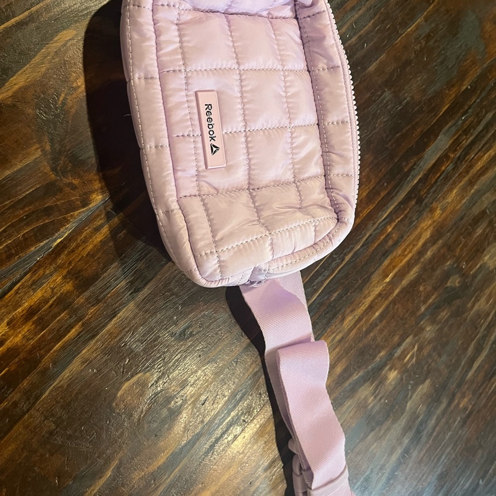 Reebok Quilted Lavender Crossbody Bag